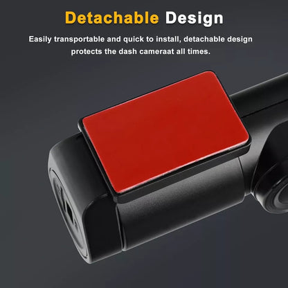 Aeroflux 1080P WiFi Dash Cam with Night Vision & SD Card
