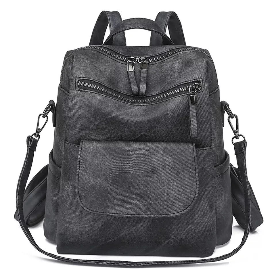 Aeroflux® Convertible Backpack- Convertible Purse Shoulder Bag Handbag Backpack