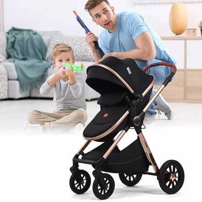 Aeroflux© 3-in-1 Baby Stroller & Travel System: Premium Comfort & Safety