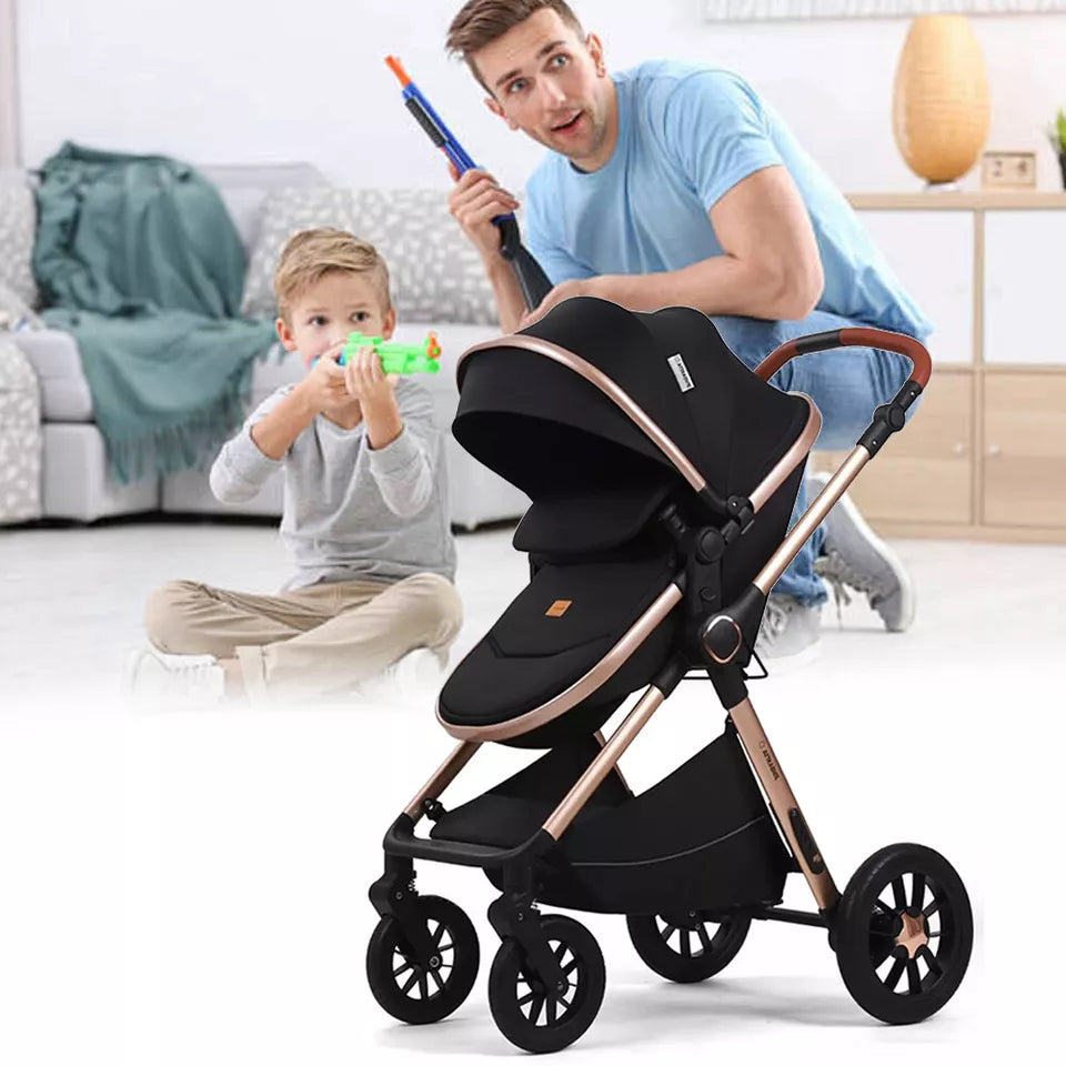 Aeroflux© 3-in-1 Baby Stroller & Travel System: Premium Comfort & Safety