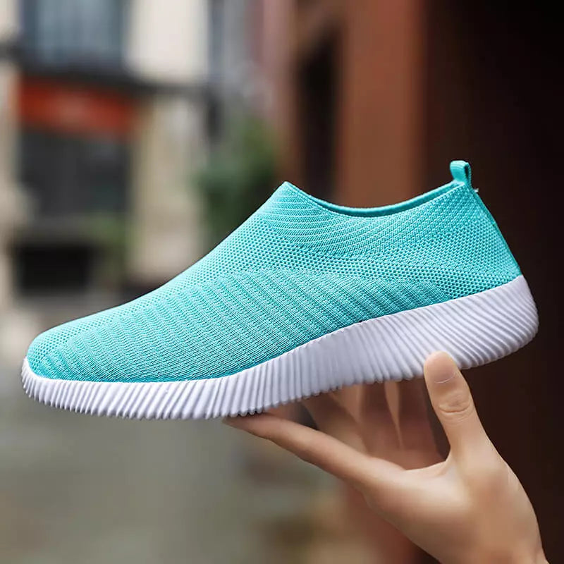 Aeroflux© Women’s Orthopedic Slip-On Trainers: Ultimate Comfort & Support