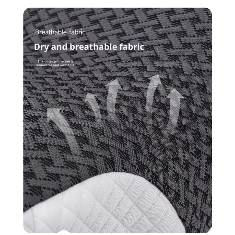Aeroflux Ergonomic Memory Foam Pillow – Cervical, Neck and Shoulder Orthopedic Support