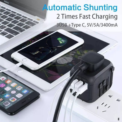 Aeroflux Universal Travel Adapter – Global Charging, Simplified