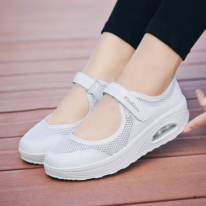 Aeroflux® Women's Slip-On Orthopedic Trainers – Comfy & Stylish Air Cushion Shoes