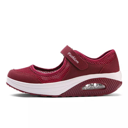 Aeroflux® Women's Slip-On Orthopedic Trainers – Comfy & Stylish Air Cushion Shoes