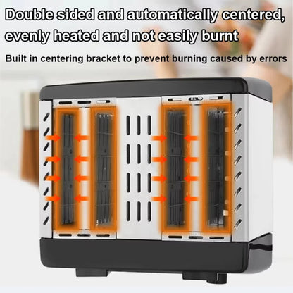 Aeroflux 4-Slice Wide Slot Toaster