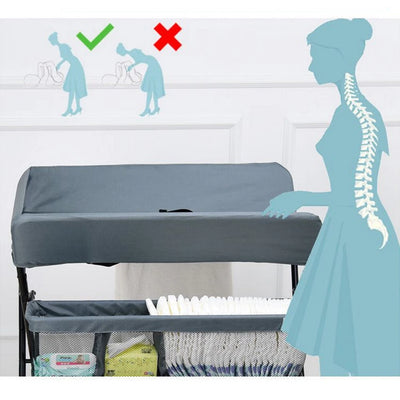 Aeroflux Folding Baby Changing Table: Practical Comfort for Everyday Baby Care