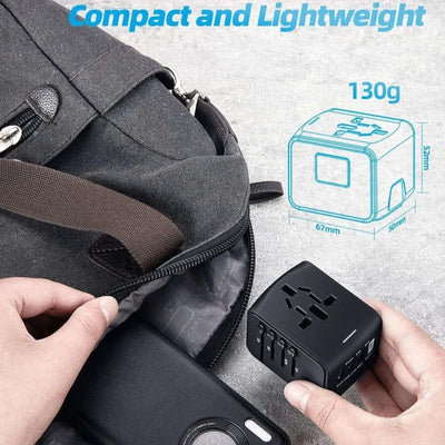 Aeroflux Universal Travel Adapter – Global Charging, Simplified
