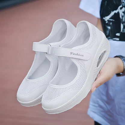 Aeroflux® Women's Slip-On Orthopedic Trainers – Comfy & Stylish Air Cushion Shoes