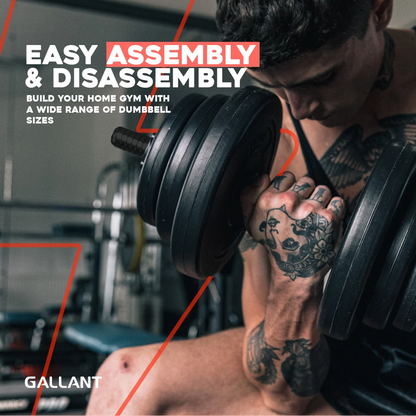 Aeroflux Adjustable Dumbbells & Barbell Set