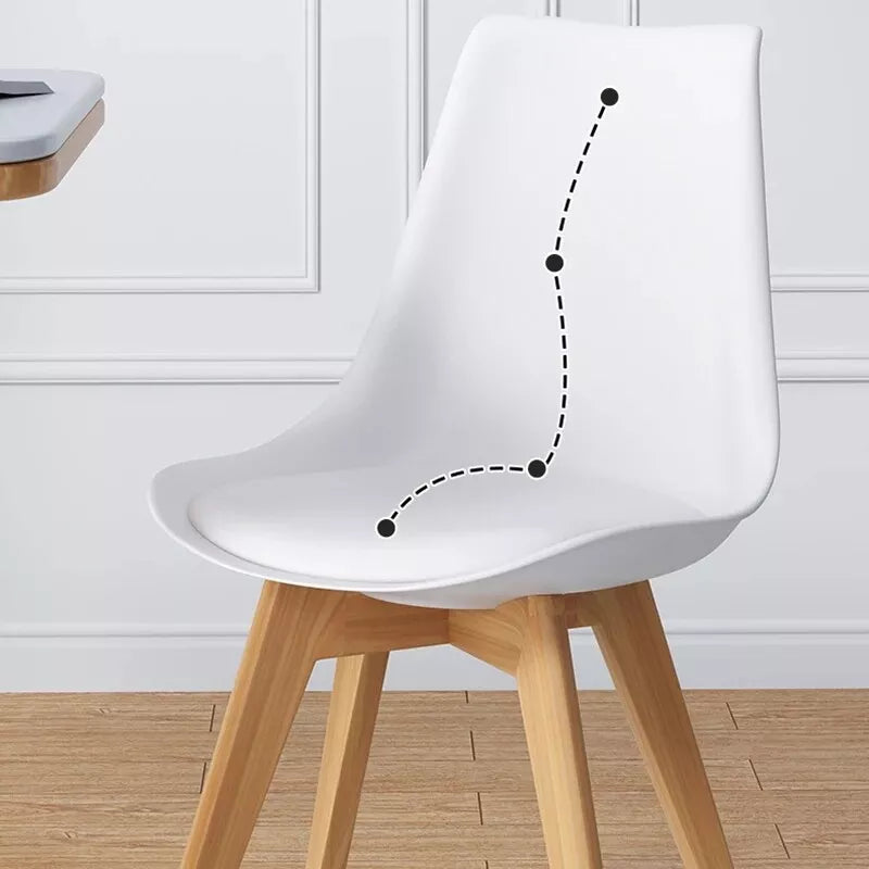 Aeroflux® Designer Single Dining Chair – Elegant & Versatile Seating for Home & Office