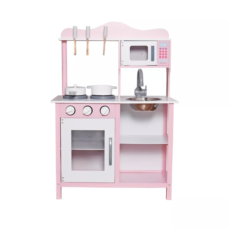 Aeroflux© Kids Premium Wooden Kitchen Play Set
