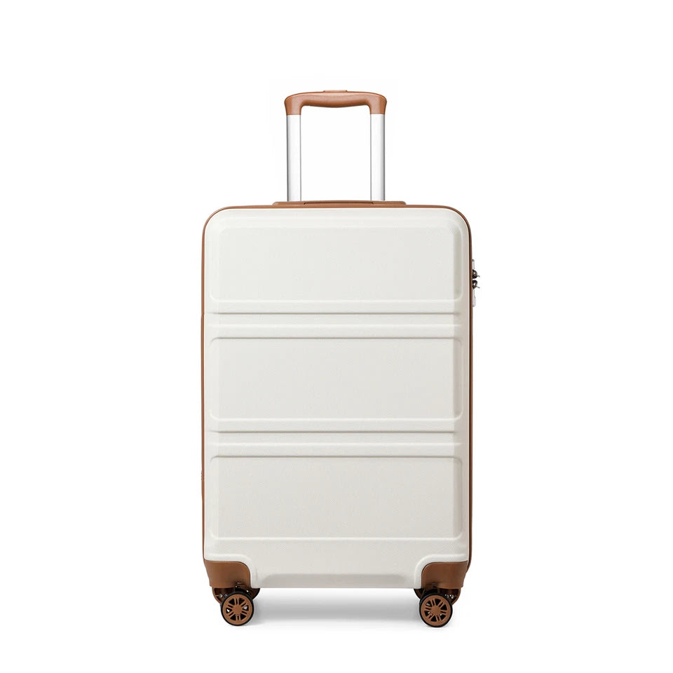 Aeroflux© 4-Piece ABS Cabin Luggage Set – Lightweight & Durable