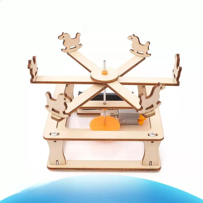 Aeroflux© 5-in-1 DIY STEM Wood Craft Kit – Educational Science Projects for Kids