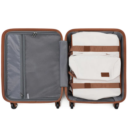Aeroflux© 4-Piece ABS Cabin Luggage Set – Lightweight & Durable