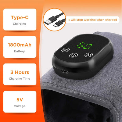Aeroflux® Heated Therapy Ankle & Wrist Massager Wraps