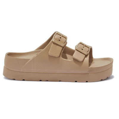 Aeroflux© Women’s EVA Buckle Sliders: Lightweight Comfort Redefined