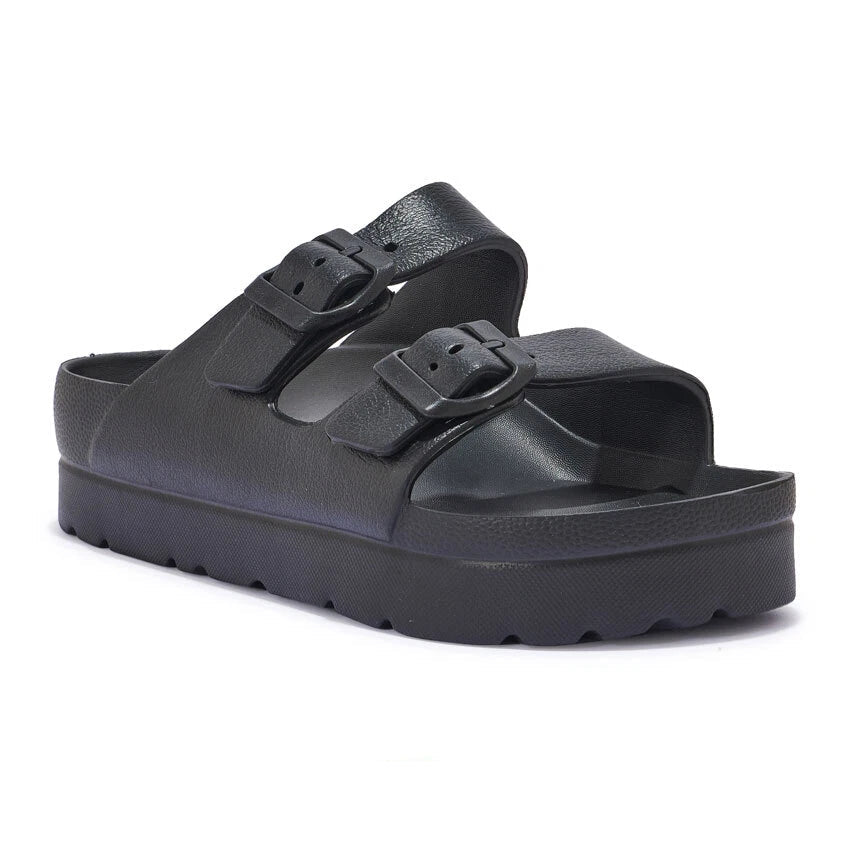 Aeroflux© Women’s EVA Buckle Sliders: Lightweight Comfort Redefined