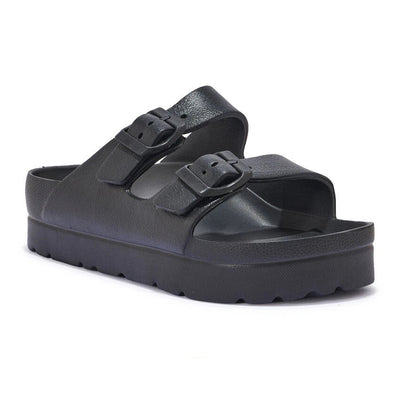 Aeroflux© Women’s EVA Buckle Sliders: Lightweight Comfort Redefined