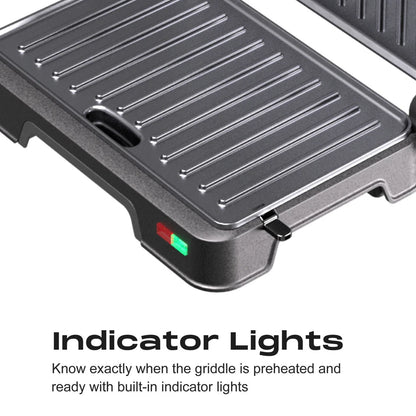 Aeroflux Health Press & Grill Pro – Non-Stick Toastie Maker and 180° Tabletop Grill