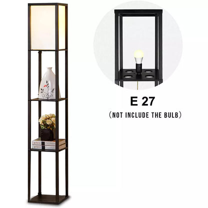 Aeroflux® Floor Lamp with Shelves – Modern Lighting with Smart Storage
