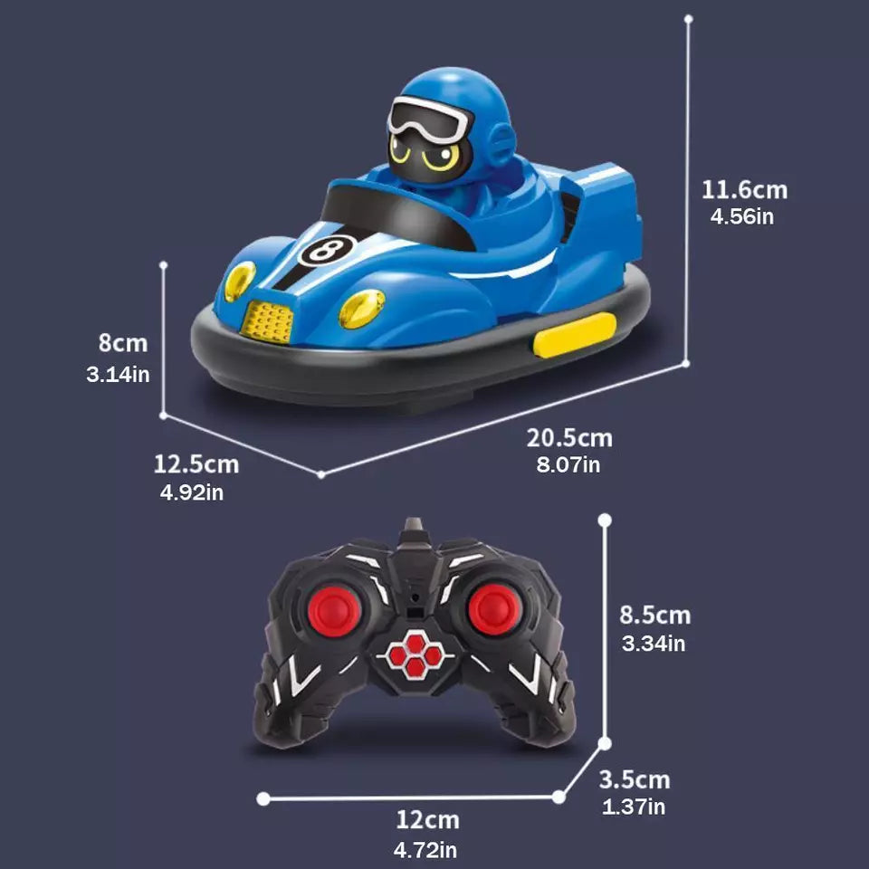 Aeroflux RC Bumper Car Set – Ultimate Racing & Ejecting Fun for Kids