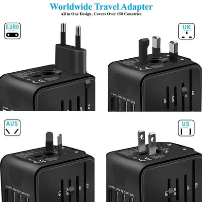 Aeroflux Universal Travel Adapter – Global Charging, Simplified