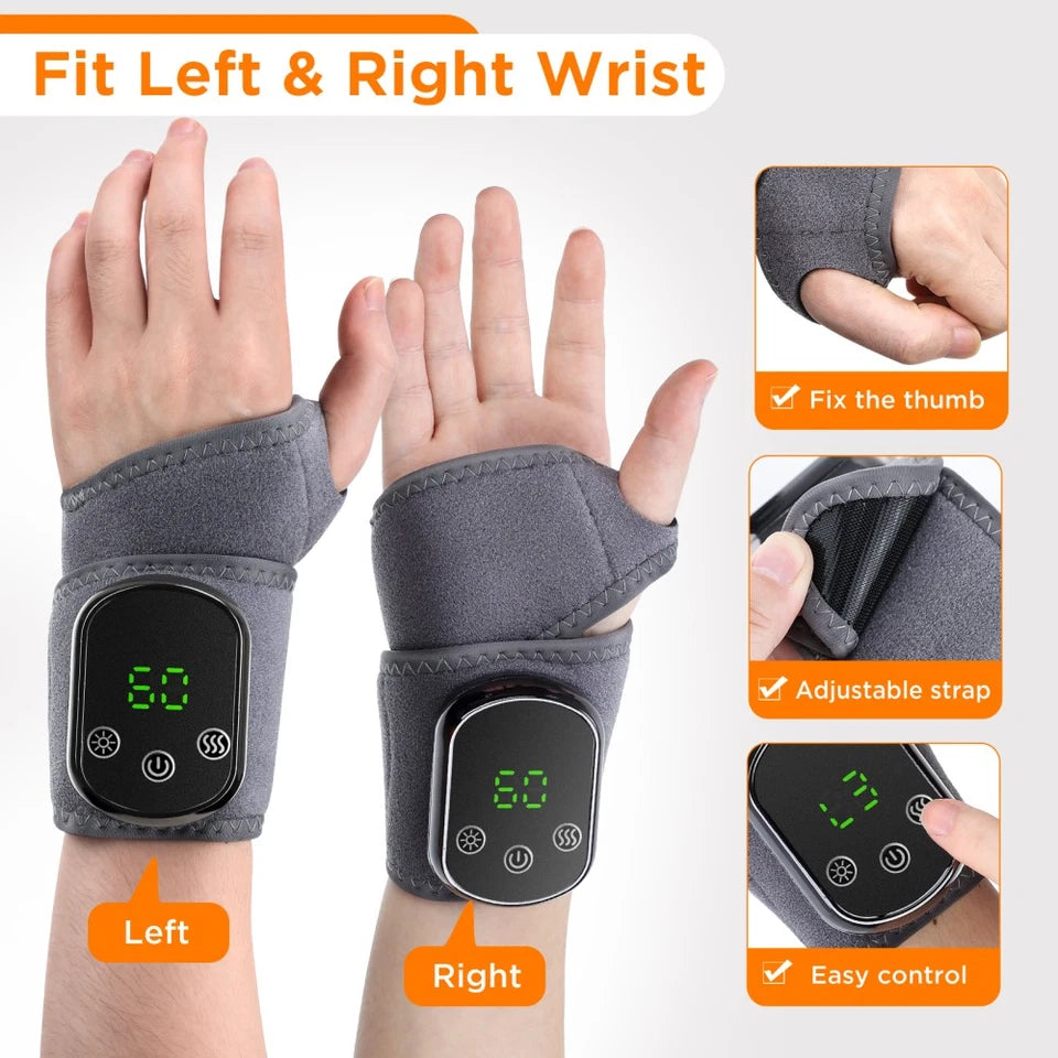 Aeroflux® Heated Therapy Ankle & Wrist Massager Wraps