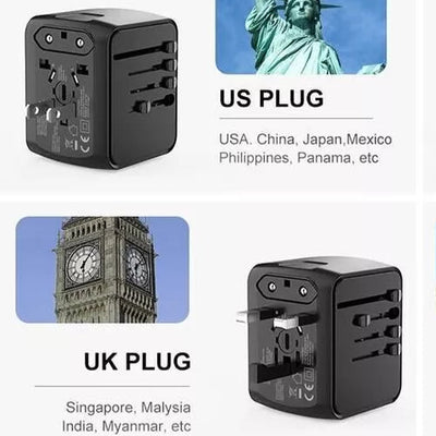 Aeroflux Universal Travel Adapter – Global Charging, Simplified