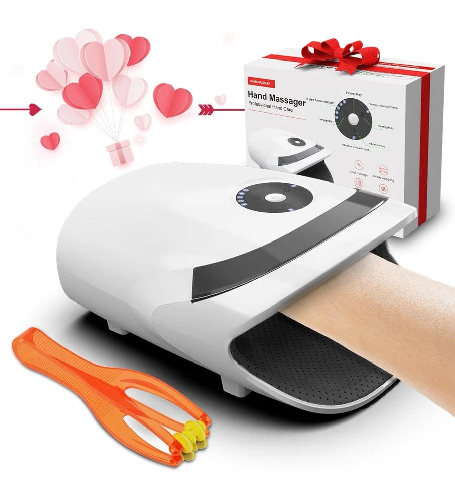 AeroFlux Hand Massager with Compression & Heat – Ultimate Relief for Tired Hands