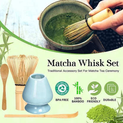 Aeroflux® Matcha Whisk Set – Traditional Japanese Matcha Kit