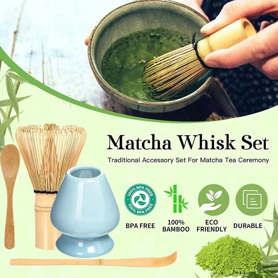 Aeroflux® Matcha Whisk Set – Traditional Japanese Matcha Kit