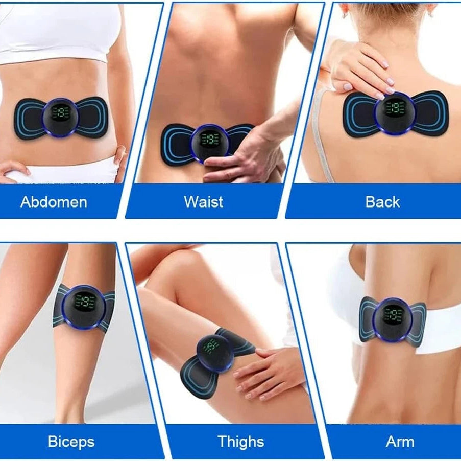 Aeroflux Wireless TENS Machine – Customisable Pain Relief with 8 Modes and 19 Intensity Levels