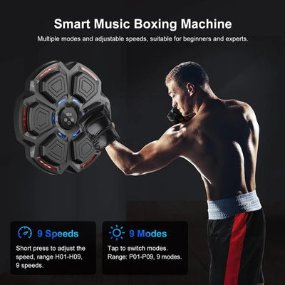 AeroFlux© Bluetooth Music Boxing Machine + Gloves