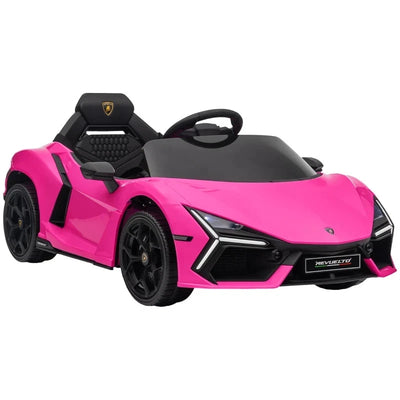 Aeroflux® Lamborghini Licensed Kids Electric Ride-On Car – Butterfly Doors, Remote Control, Music & Lights (Ages 3–8)
