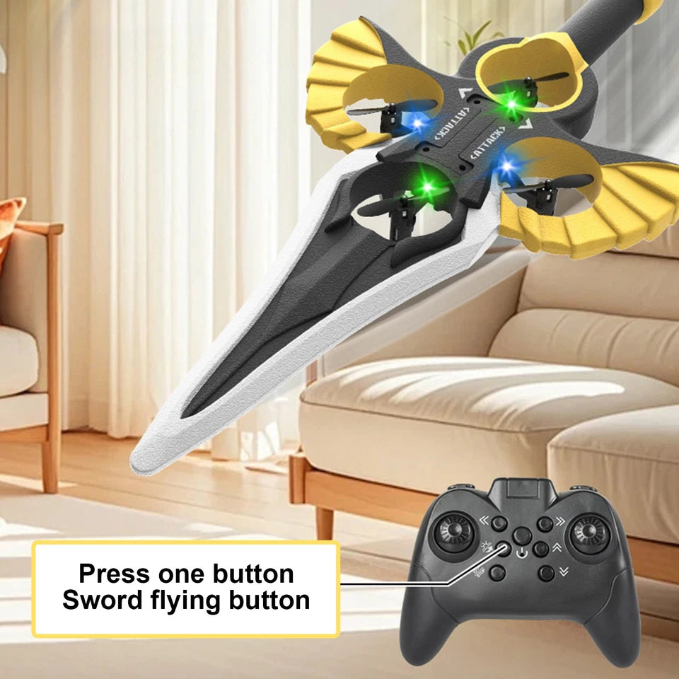 Aeroflux Stunt Remote Control Flying Sword – Soar, Flip, and Experience Ultimate Aerial