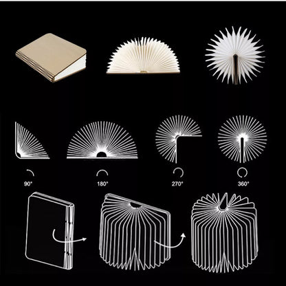 Aeroflux® LED Book Lamp – Smart Mood Lighting with Colour-Changing & Wireless Control