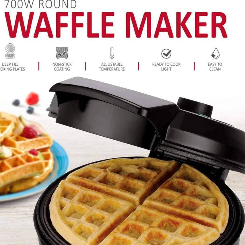 Aeroflux Deep-Fill Waffle Maker – Non-Stick Belgian Waffles at Home