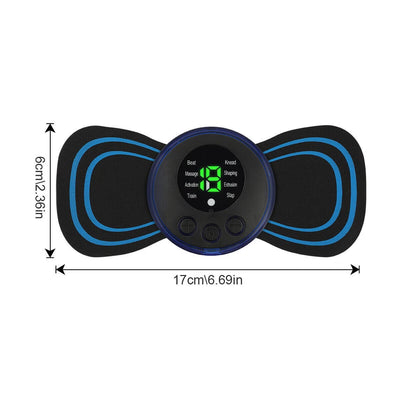 Aeroflux Wireless TENS Machine – Customisable Pain Relief with 8 Modes and 19 Intensity Levels
