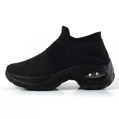 Aeroflux® Women's Slip-On Orthopedic Trainers – Air Cushion Comfort & Support