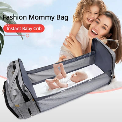 Aeroflux© UltraCare Nappy Backpack + Portable Changing Mat