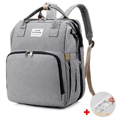 Aeroflux© UltraCare Nappy Backpack + Portable Changing Mat