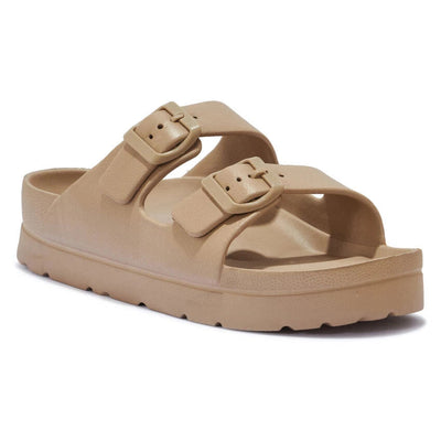 Aeroflux© Women’s EVA Buckle Sliders: Lightweight Comfort Redefined