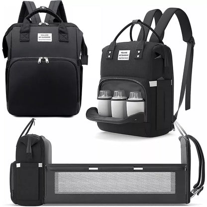 Aeroflux© UltraCare Nappy Backpack + Portable Changing Mat