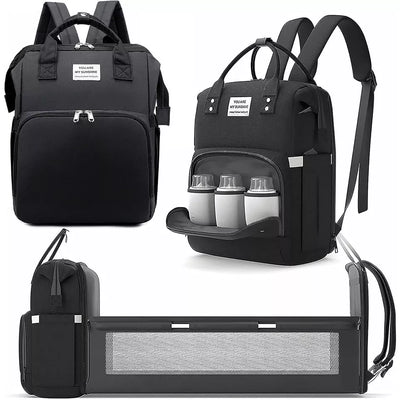 Aeroflux© UltraCare Nappy Backpack + Portable Changing Mat