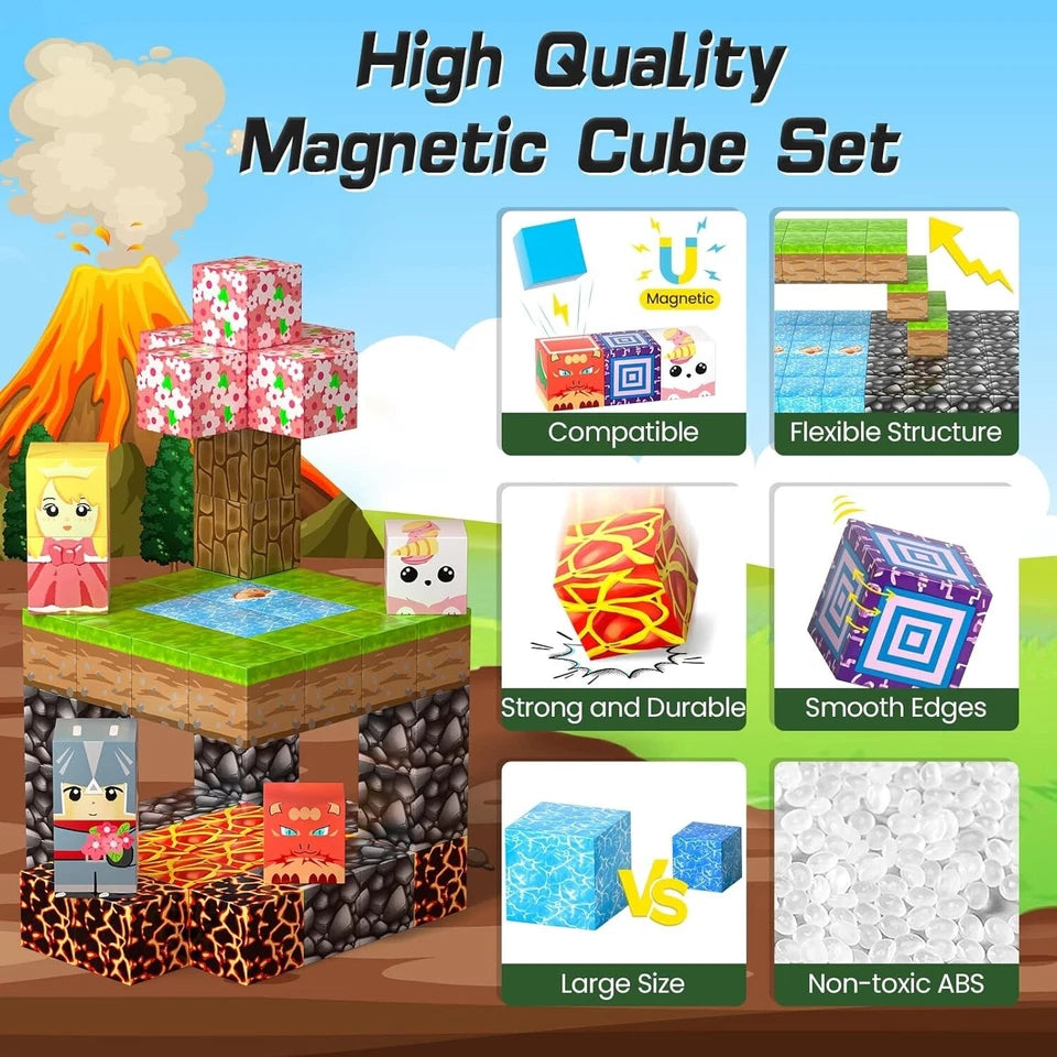 AeroFlux Magnetic Building Blocks Set