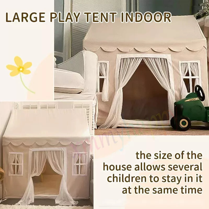 Aeroflux Kids Play Tent – Large Indoor Playhouse for Boys & Girls