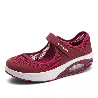 Aeroflux® Women's Slip-On Orthopedic Trainers – Comfy & Stylish Air Cushion Shoes