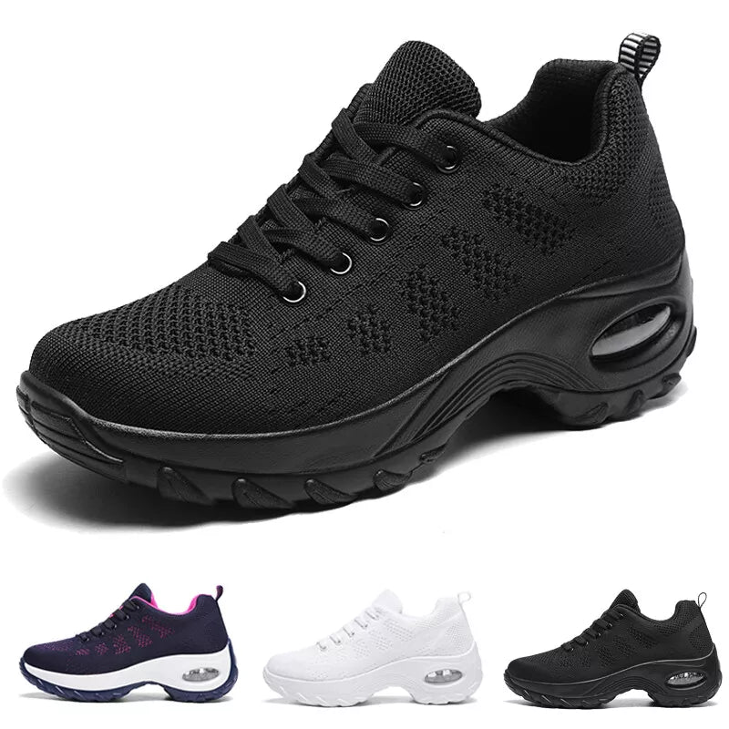 Aeroflux® Women’s Lightweight Slip-On Trainers – Breathable & Ultra-Comfortable