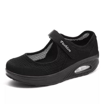 Aeroflux® Women's Slip-On Orthopedic Trainers – Comfy & Stylish Air Cushion Shoes